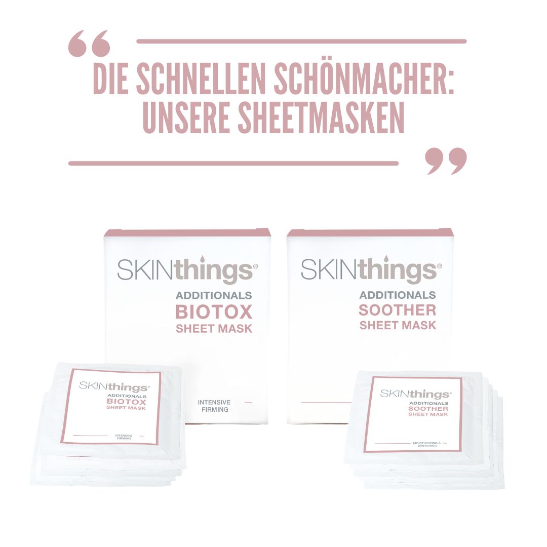 Unsere effektiven Sheetmasken