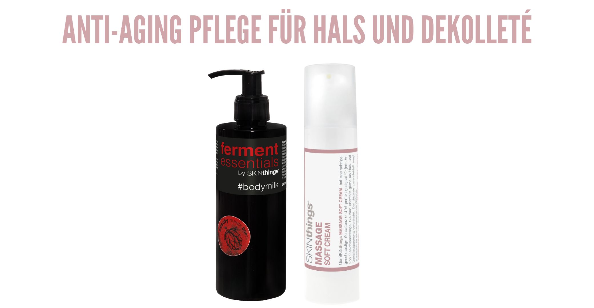 Anti-Aging für Hals und Dekolleté