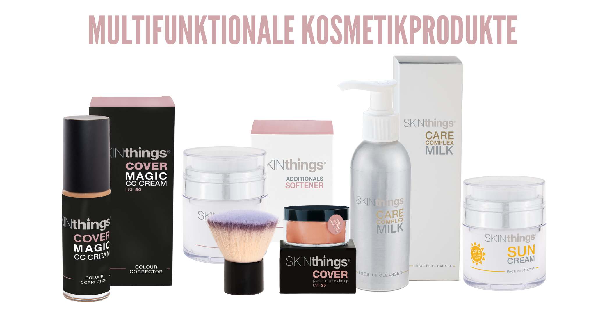 Multifunktionale Kosmetik